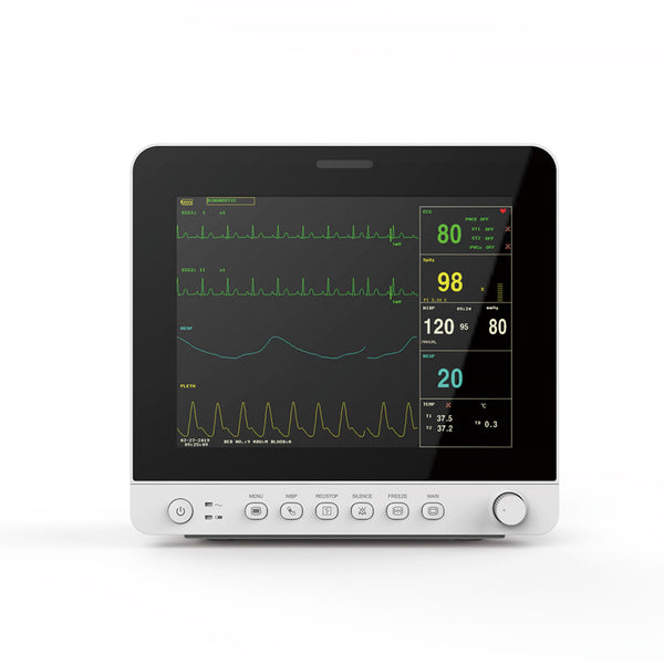 CONTEC CMS9100 patient monitor ECG, RESP, SpO2, PR, NIBP  12.1'' color TFT LCD Screen