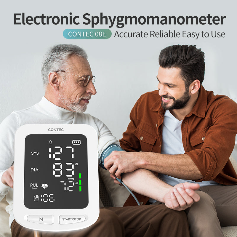 Electronic sphygmomanometer CONTEC Blood Pressure Monitor CONTEC08E NIBP  LED screen