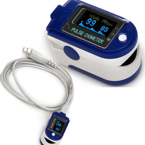 Fingertip Pulse Oximeter USB CMS50DA+ SPO2 Monitor Blood Oxygen 24Hours Record - CONTEC