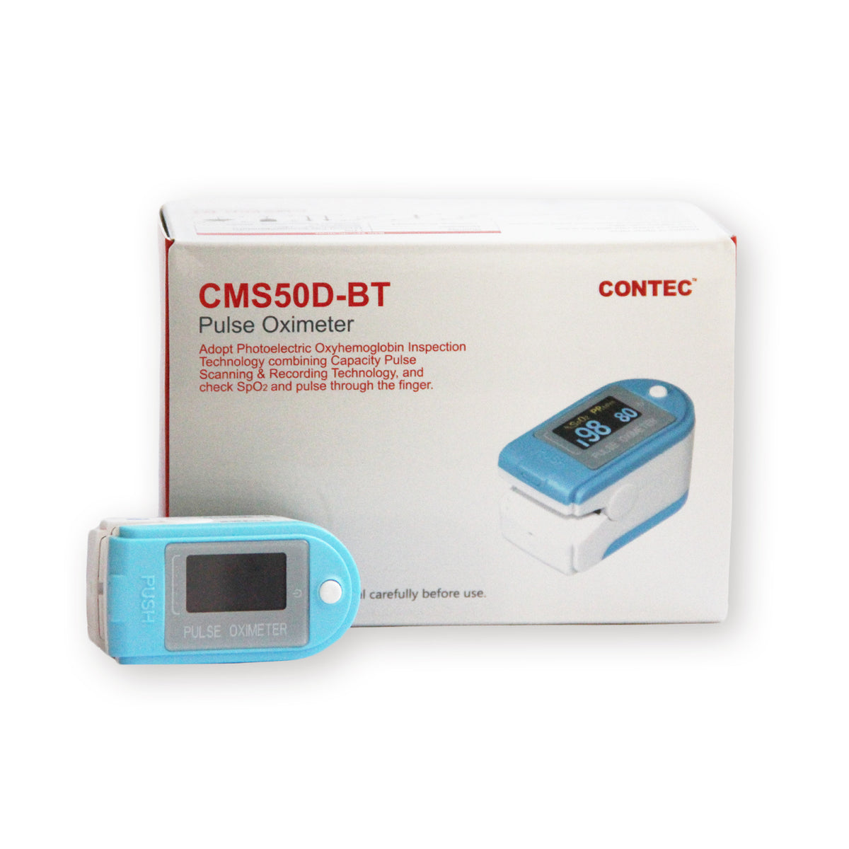 Oxymètre de pouls digital CMS50D-BT
