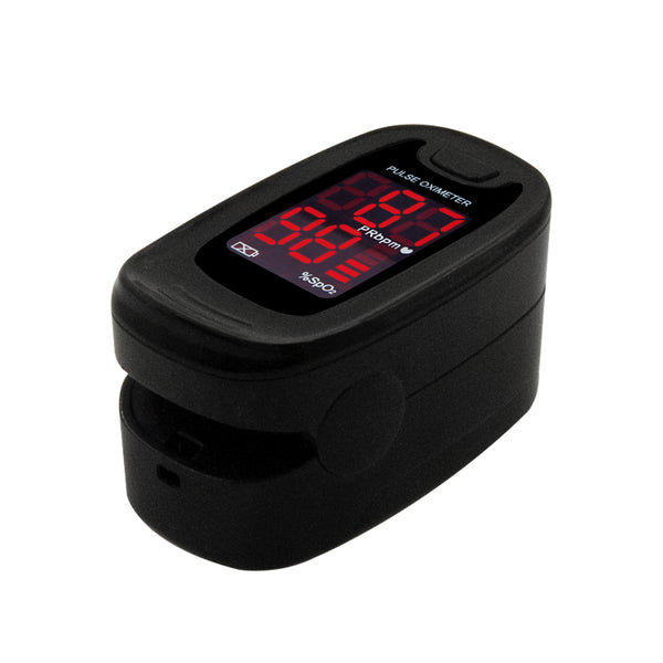 CONTEC CMS50M oxymètre de pouls noir saturation en oxygène du sang du bout des doigts SpO2, moniteur PR LED