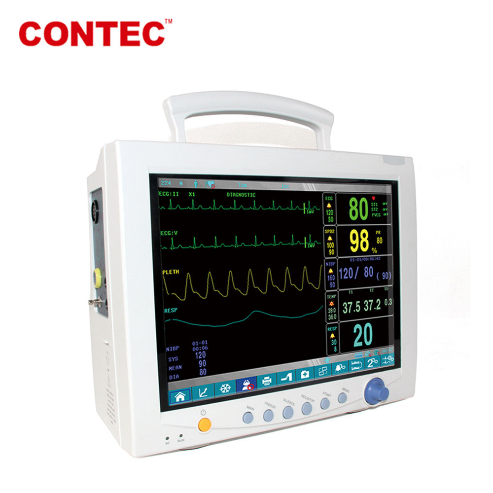 Shipping from China CMS9200plus CO2 Patient Monitor Vital Signs Monito –  CONTEC