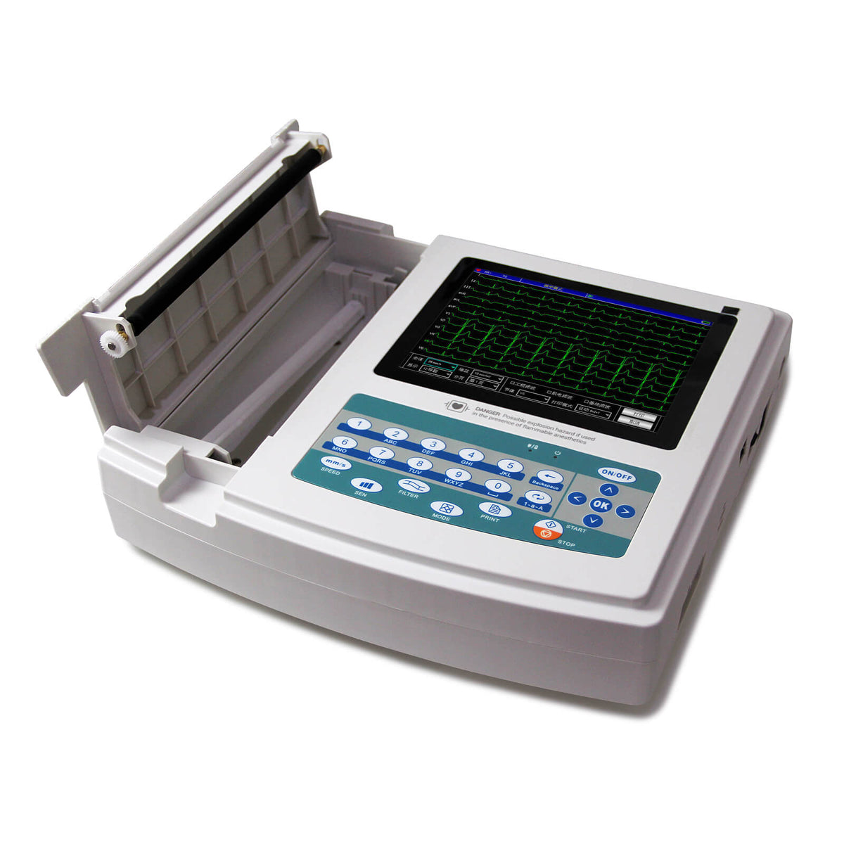 CONTEC Veterinary One Channel 12 Leads Portable ECG EKG Machine ECG100 –  ContecEurope