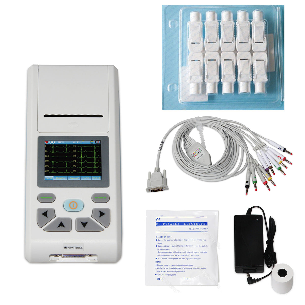 Handheld Portable EKG Machine - ECG90A