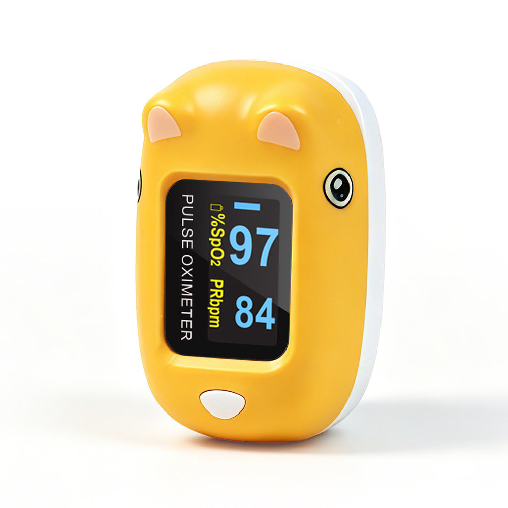 CMS50Q1 Pulse Oximeter Child baby Fine finger SpO2 Fingertip Color Blood Oxygen Monitor