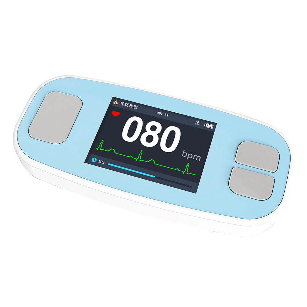 CONTEC PM20, 6 lead ECG Monitor ECG Blue&&tooth ECG Machine Portable 2.4" new