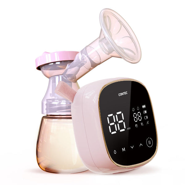 CONTEC XN10 Double Suction Portable Electric Breast Pumps silicon milk bottle BPA Free