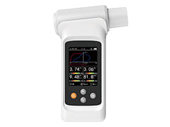 CONTEC SP90 espirómetro monitor de función pulmonar preciso pantalla TFT a color USB/B&amp;T software gratuito para PC