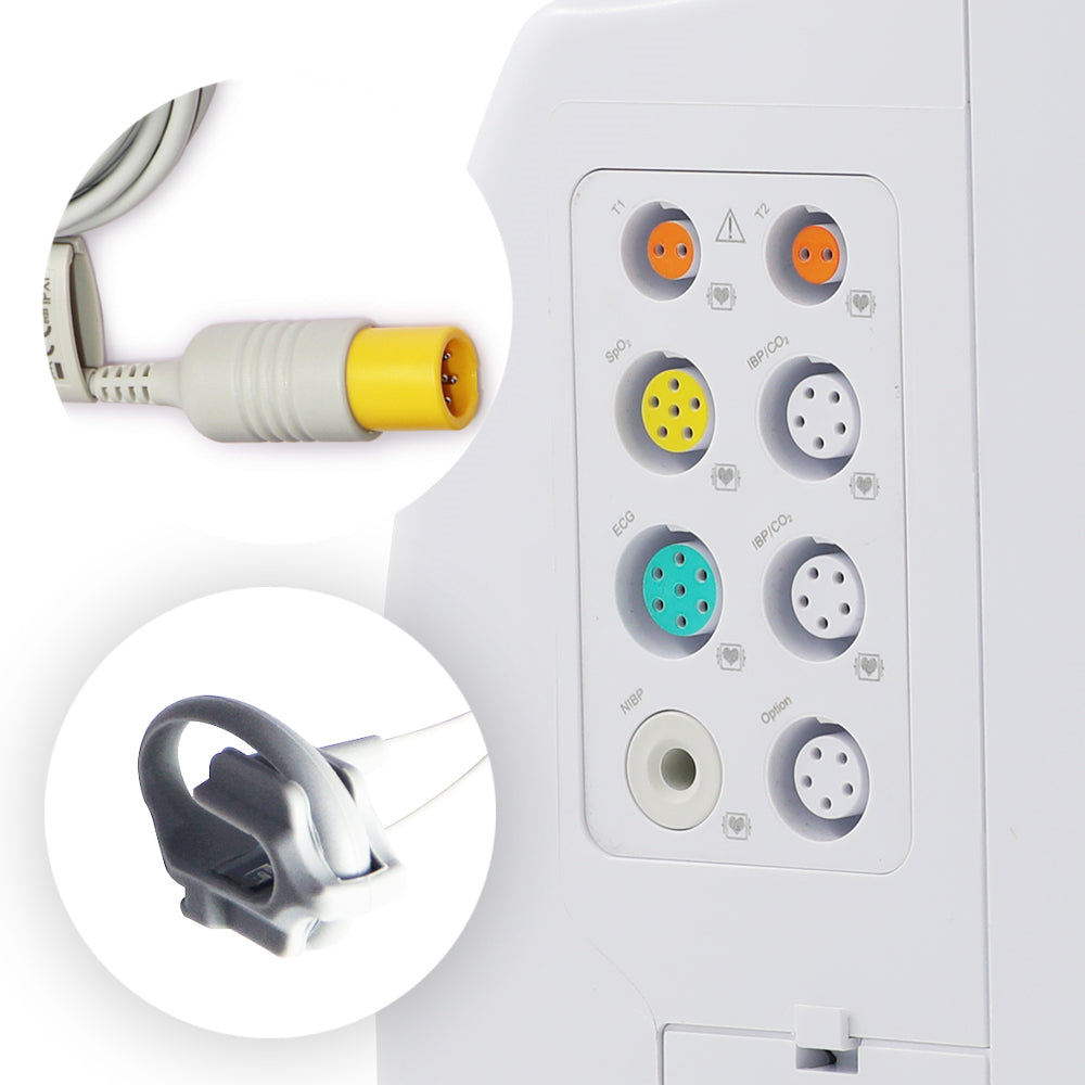 CONTEC nuevo Sensor reutilizable de sonda SpO2 para adultos/niños/neon