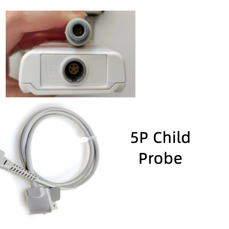 Spo2 Child Probe CONTEC Adult/Child/Neonatal SpO2 Probe Reusable Sensor 5/6 pins For CM