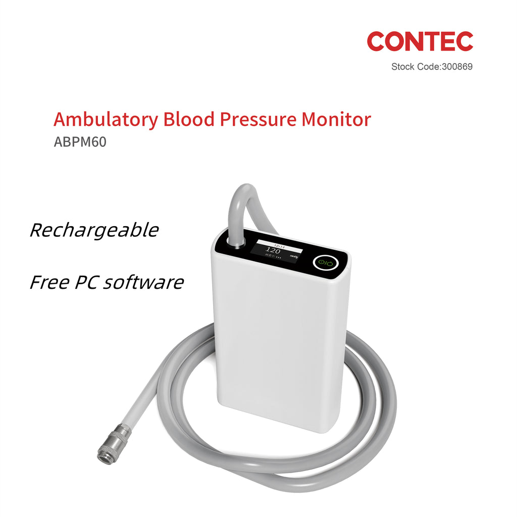 CONTEC portable ABPM60 24 hour blood pressure monitor holter digital Ambulatory blood pressure monitor Rechargeable