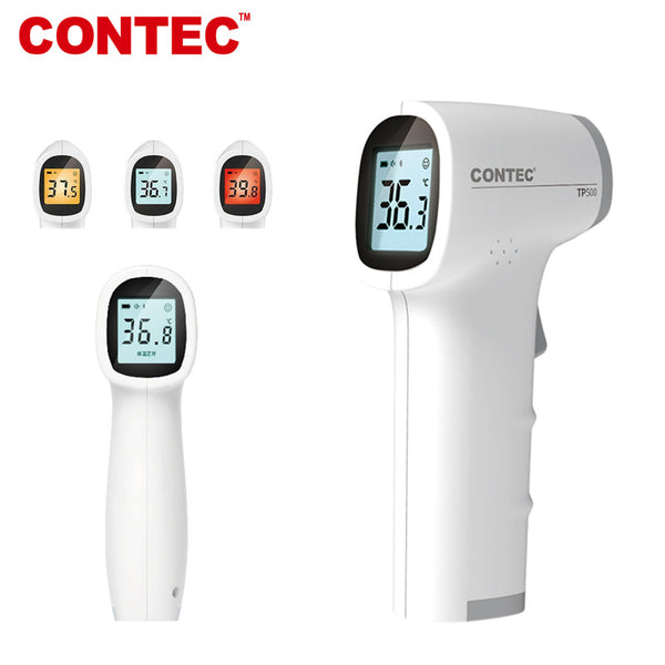 Solo dirección en EE. UU. Termómetro digital infrarrojo sin contacto CONTEC TP500 Temperatura de frente 