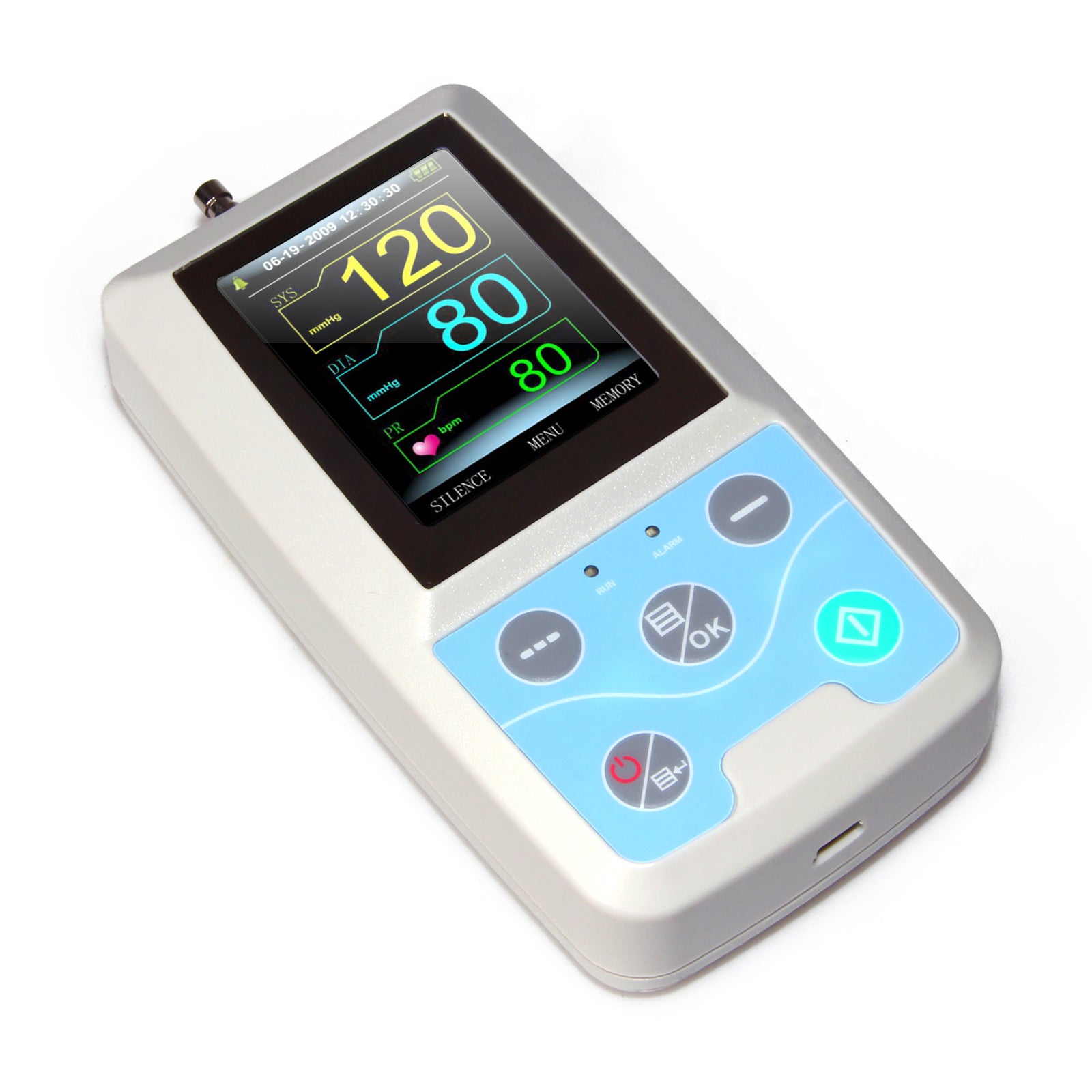 Contec Pm50 Nibp Patient Monitor Bp Spo2 Pr Dynamic Blood Pressure Ala