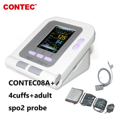 Contec-08A Digital Blood Pressure Monitor with SpO2