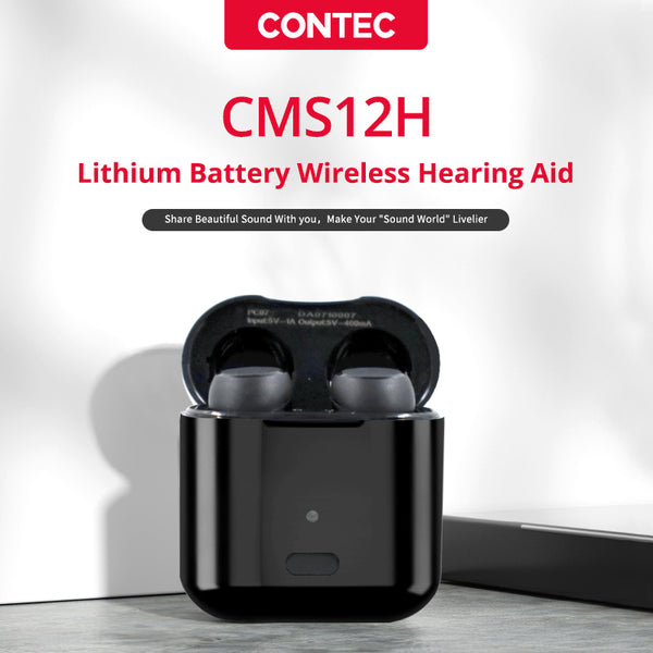 Mini audífono recargable CMS12H amplificador de sonido intrauditivo portátil 2022 el más nuevo 