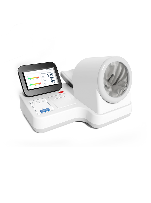Fully automatic Arm barrel Electronic sphygmomanometer Intelligent Automatic CONTEC07A upper arm type color screen+printer