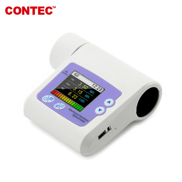 CONTEC SP10 Pulmonary Function Lung Volume Check Spirometer,USB+PC Software - CONTEC