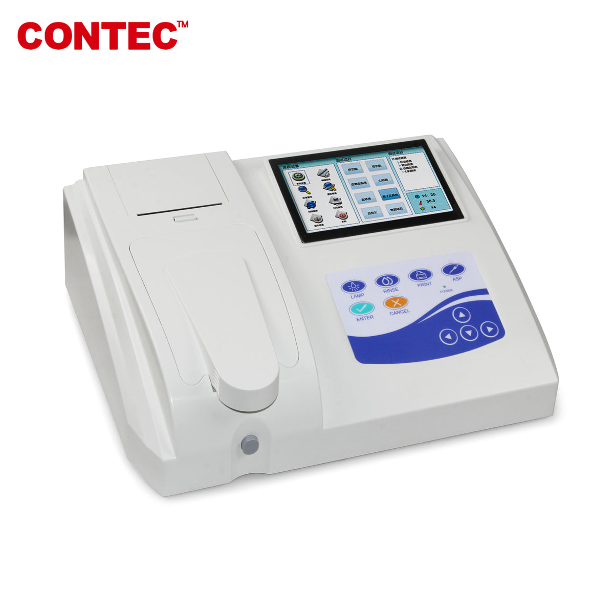 CONTEC BC300 Semi-automatic Blood Biochemistry Analyzer Touch Screen,