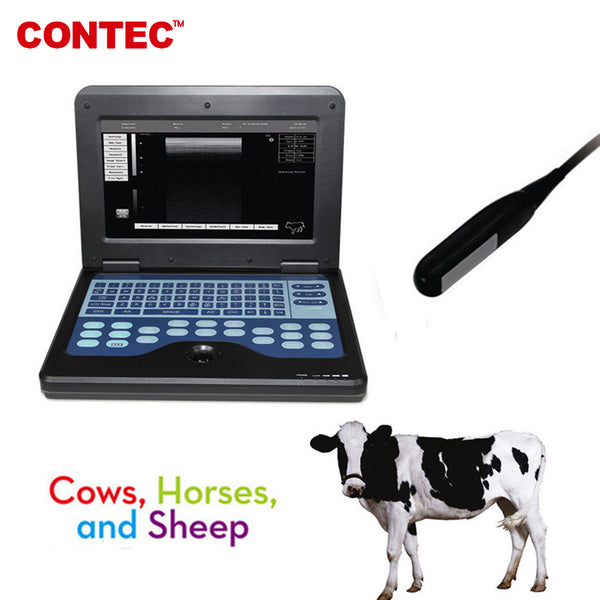 Animal/Pets Portable Medical Laptop Machine Veterinary Ultrasound Scanner CMS600P2VET - CONTEC