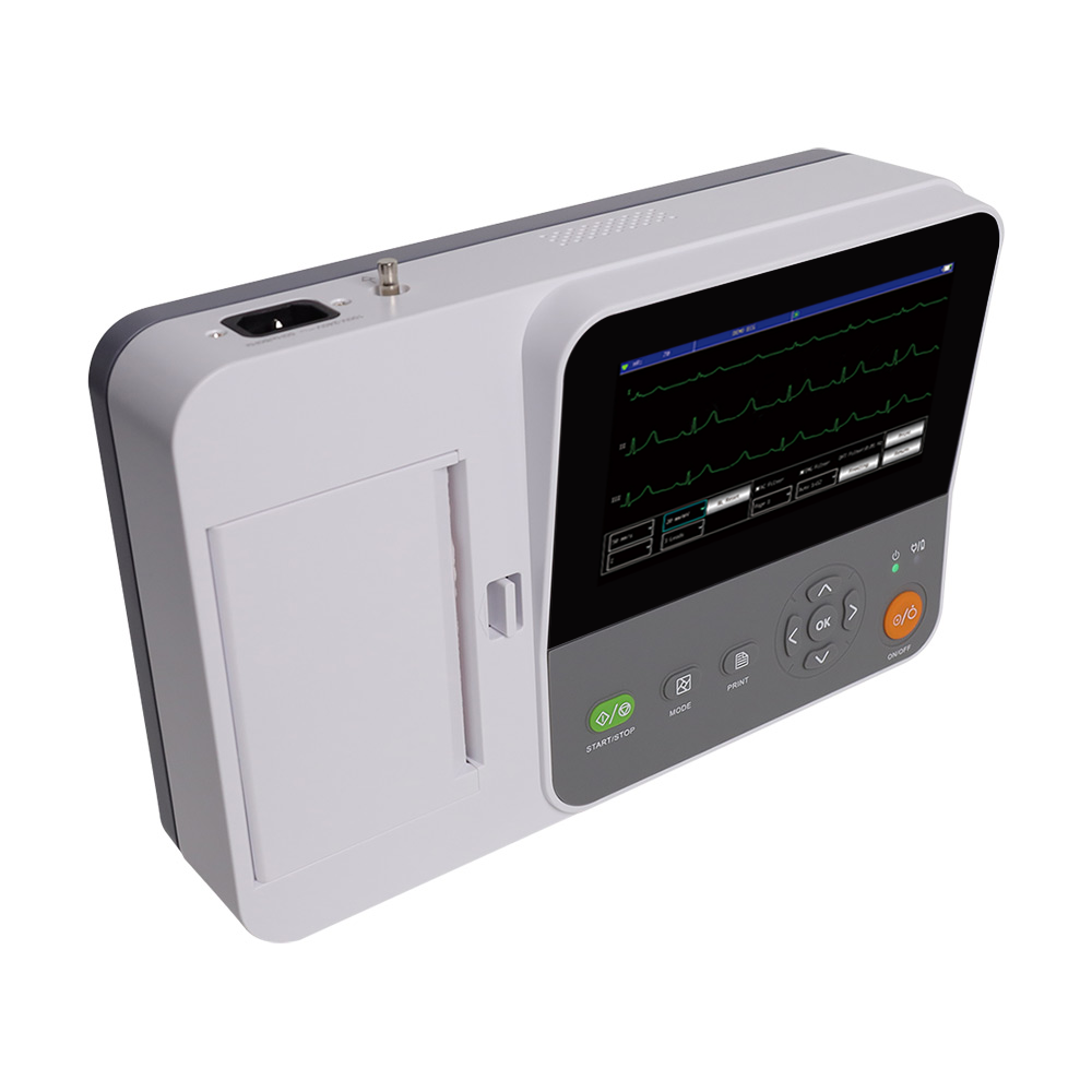 Pocket ECG Machine 6/12 lead Portable with Glasgow Resting ECG Analysis  system