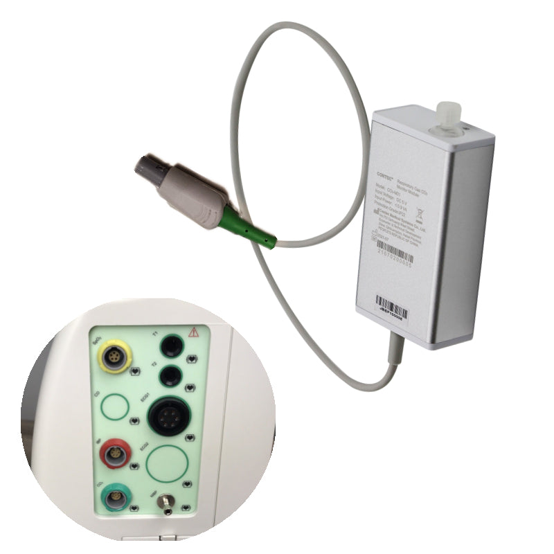 Sentec Tco2 Wire ETCO2 Capnograph Respiratory CO2 Module cable for CONTEC bland patient