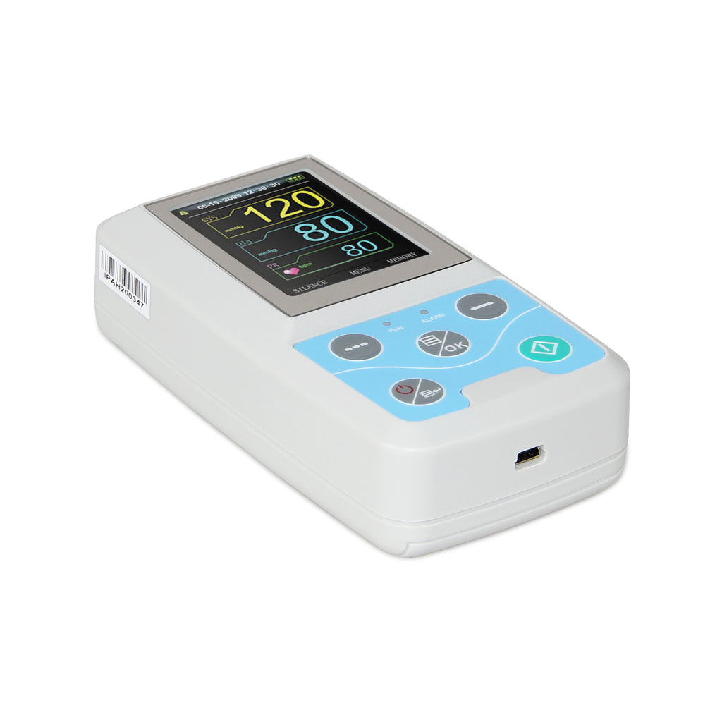 Ambulatory blood pressure monitor with PC software for 24h continuous  monitoring with 3 Cuffs