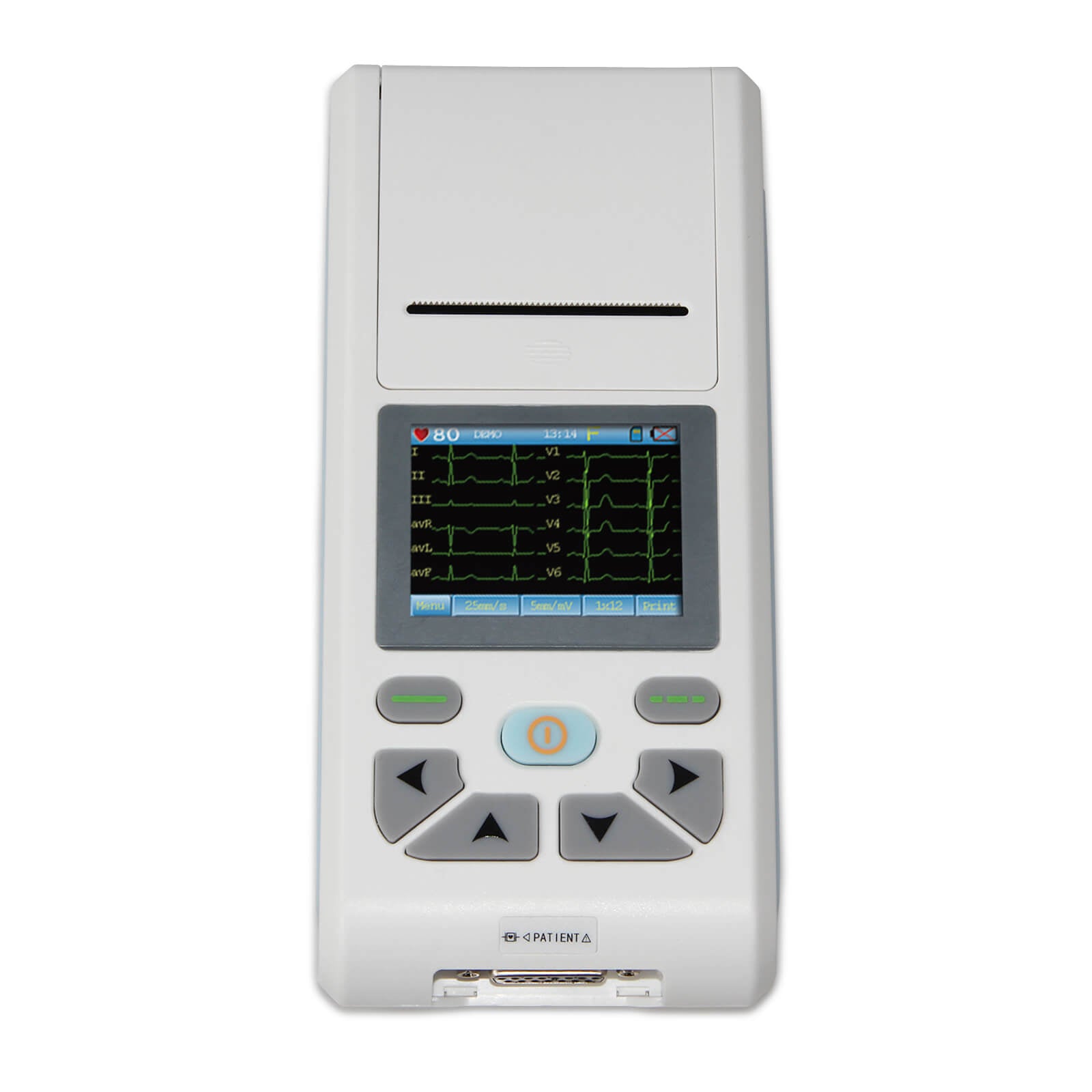 Touch screen Electrocardiograph CONTEC ECG90A 12-lead ECG&EKG Machine