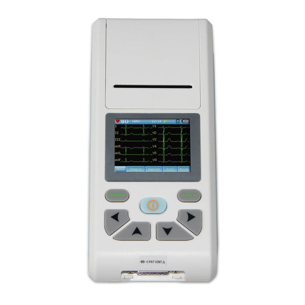 ECG90A Touch 12-lead ECG&EKG Machine Electrocardiograph Sync PC Software - CONTEC