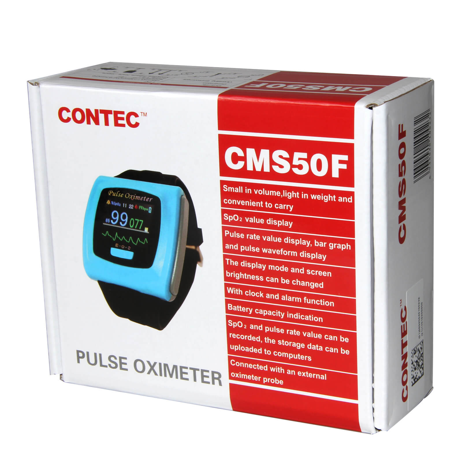 US Stock Wrist Pulse Oximeter Fingertip SpO2 probe Sleep Heart rate Mo ...