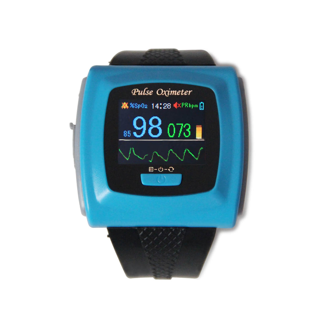 US Stock CE &FDA Wrist Pulse Oximeter Fingertip SpO2 probe Sleep Heart rate Monitor CMS50F - CONTEC