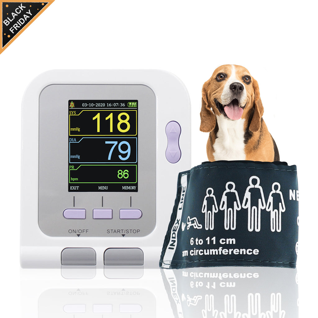 CONTEC08A-VET Monitor digital de presión arterial veterinaria NIBP Software para PC, perro/gato
