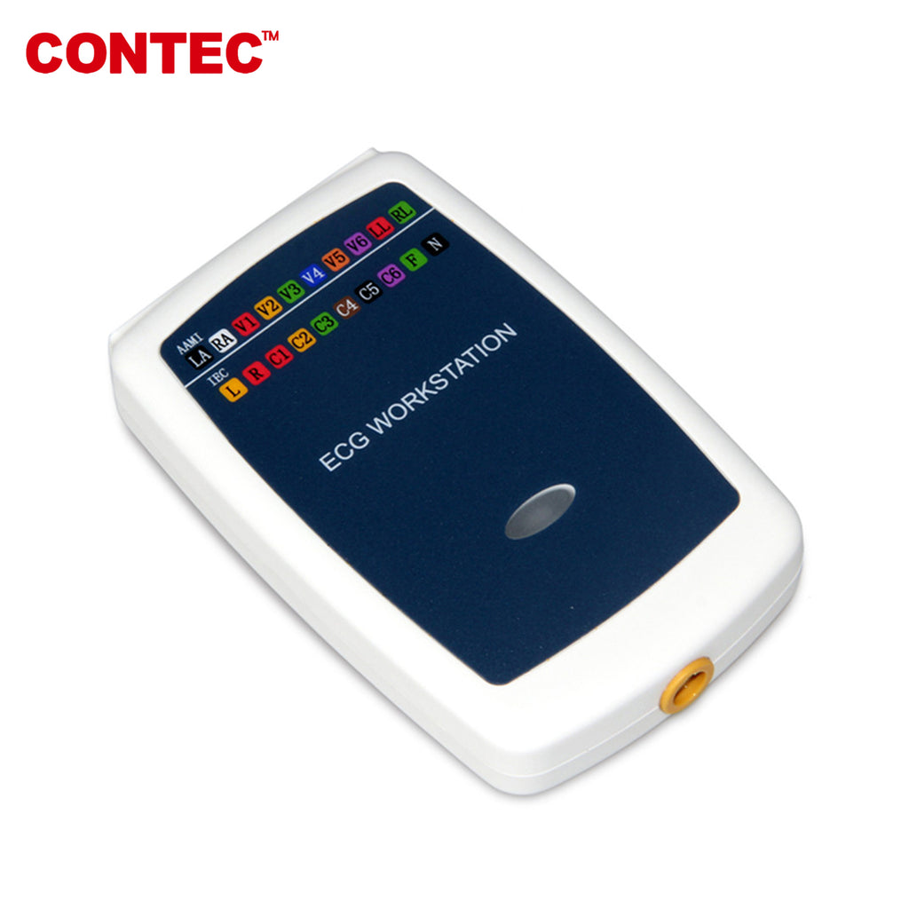 CONTEC CONTEC8000G ECG Workstation System,Portable 12-lead Resting PC base EKG Machine - CONTEC
