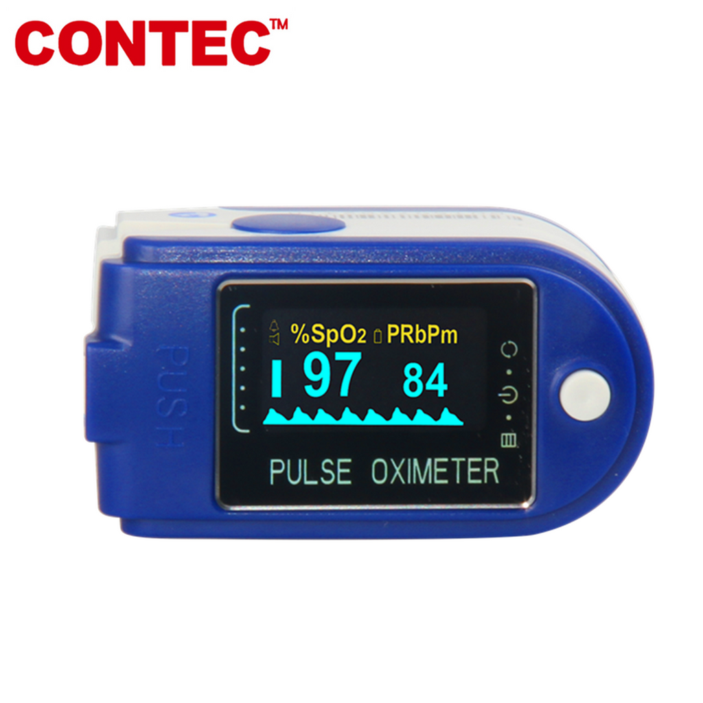Fingertip Pulse Oximeter USB CMS50DA+ SPO2 Monitor Blood Oxygen 24Hours Record - CONTEC