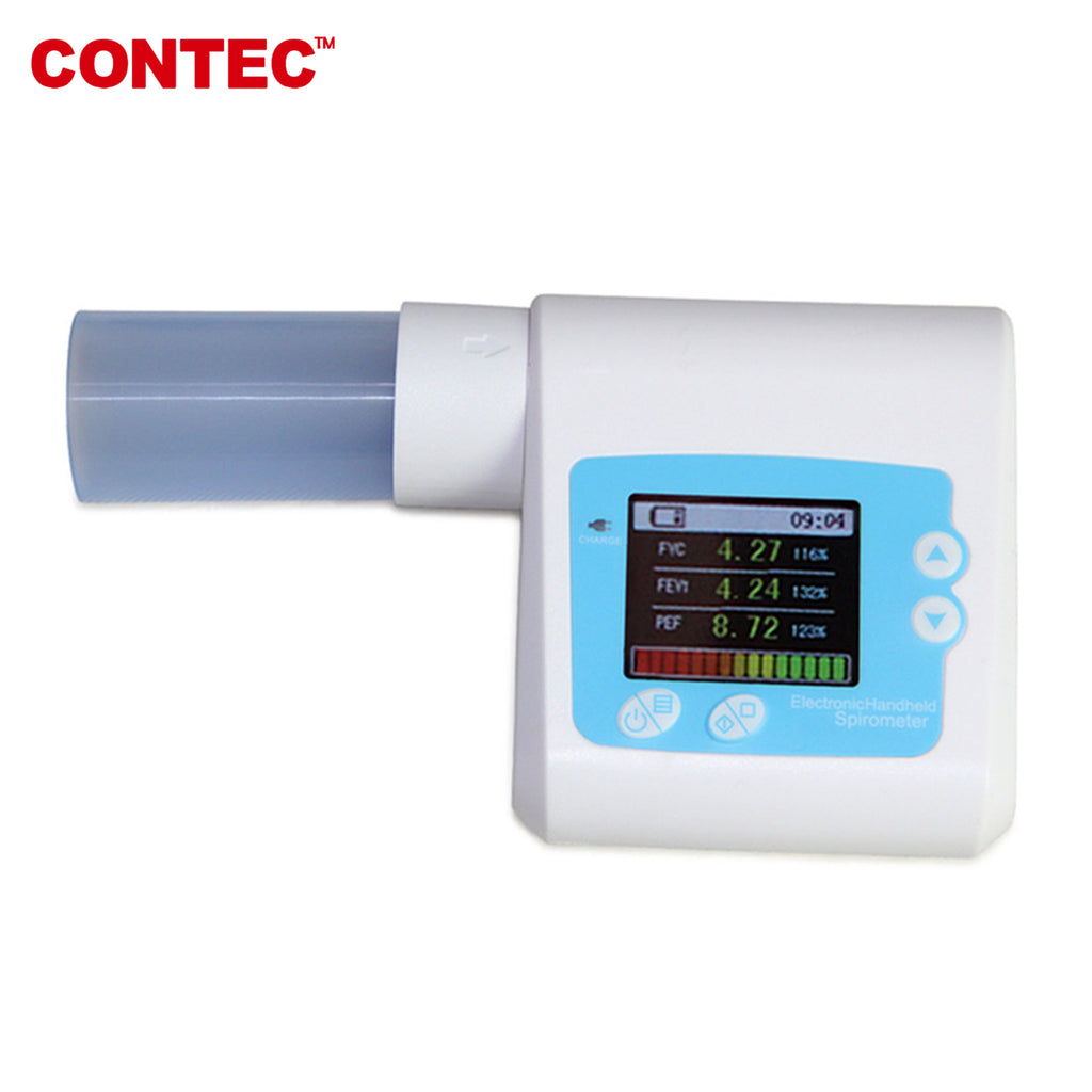 SP10W Digital Lung Volume device Spirometer Pulmonary Function, Bluetooth - CONTEC
