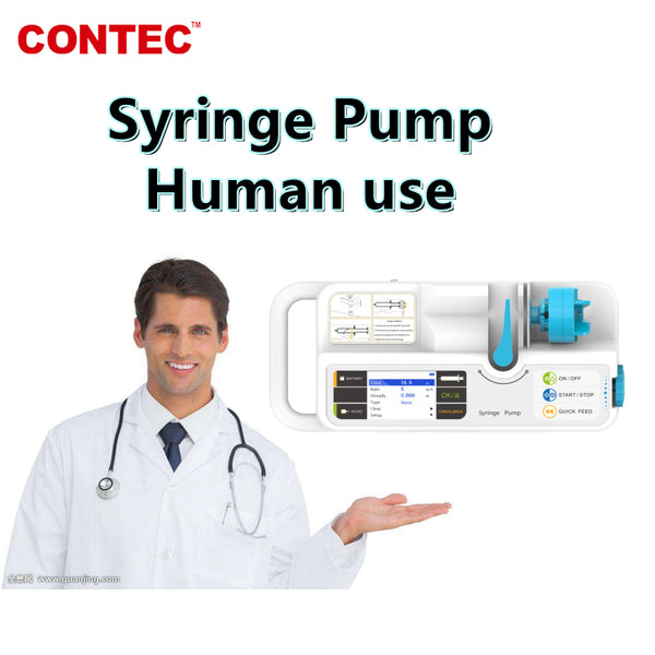 CONTEC SP950 Precise Infusion Syringe Pump real time alarm human use