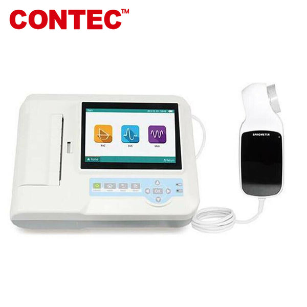 Portable lung function testing device Spirometer/Spirometry color LCD display - CONTEC