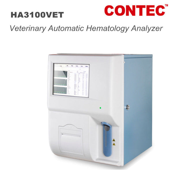 HA3100VET Veterinary Automatic Blood/Hematology Analyzer Touch Diagnostic System - CONTEC