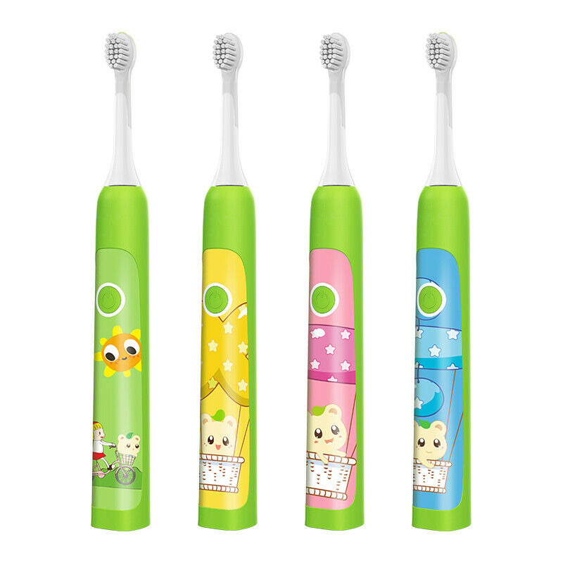 kids green toothbrush